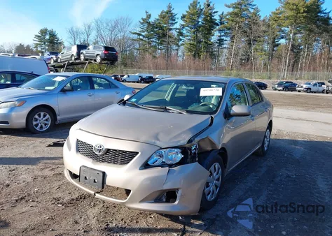 2010 Toyota Corolla Le из США, поврежденный, VIN 2T1BU4EE1AC296906